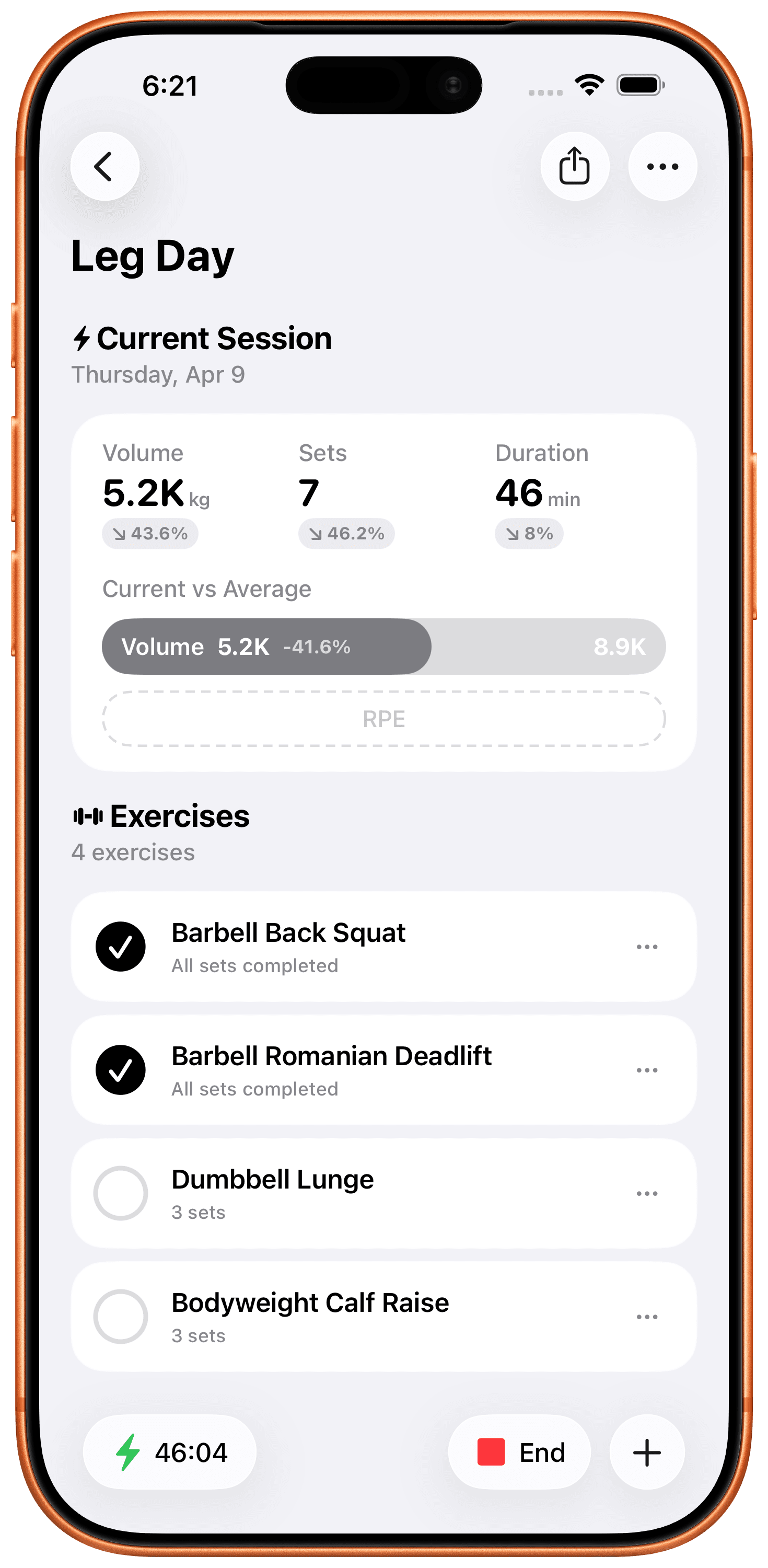 Track Your Session in Real Time.
